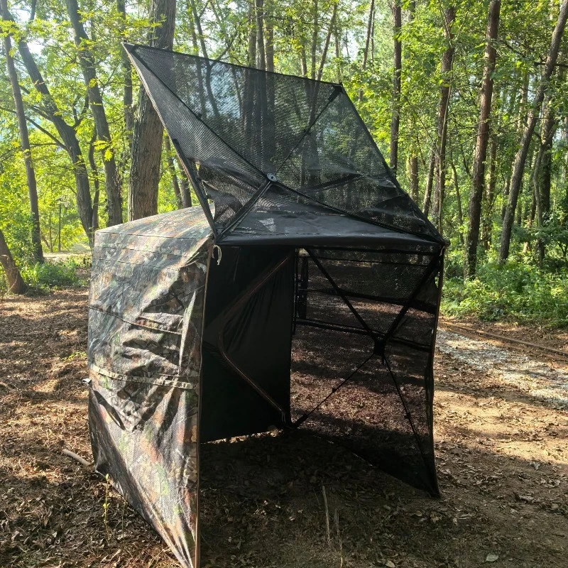 

270° Perspective View Tent Outdoor Waterproof Hidden Bird Watching No Need Set Up Hunting Tent Nature Hiking Camping Hiking