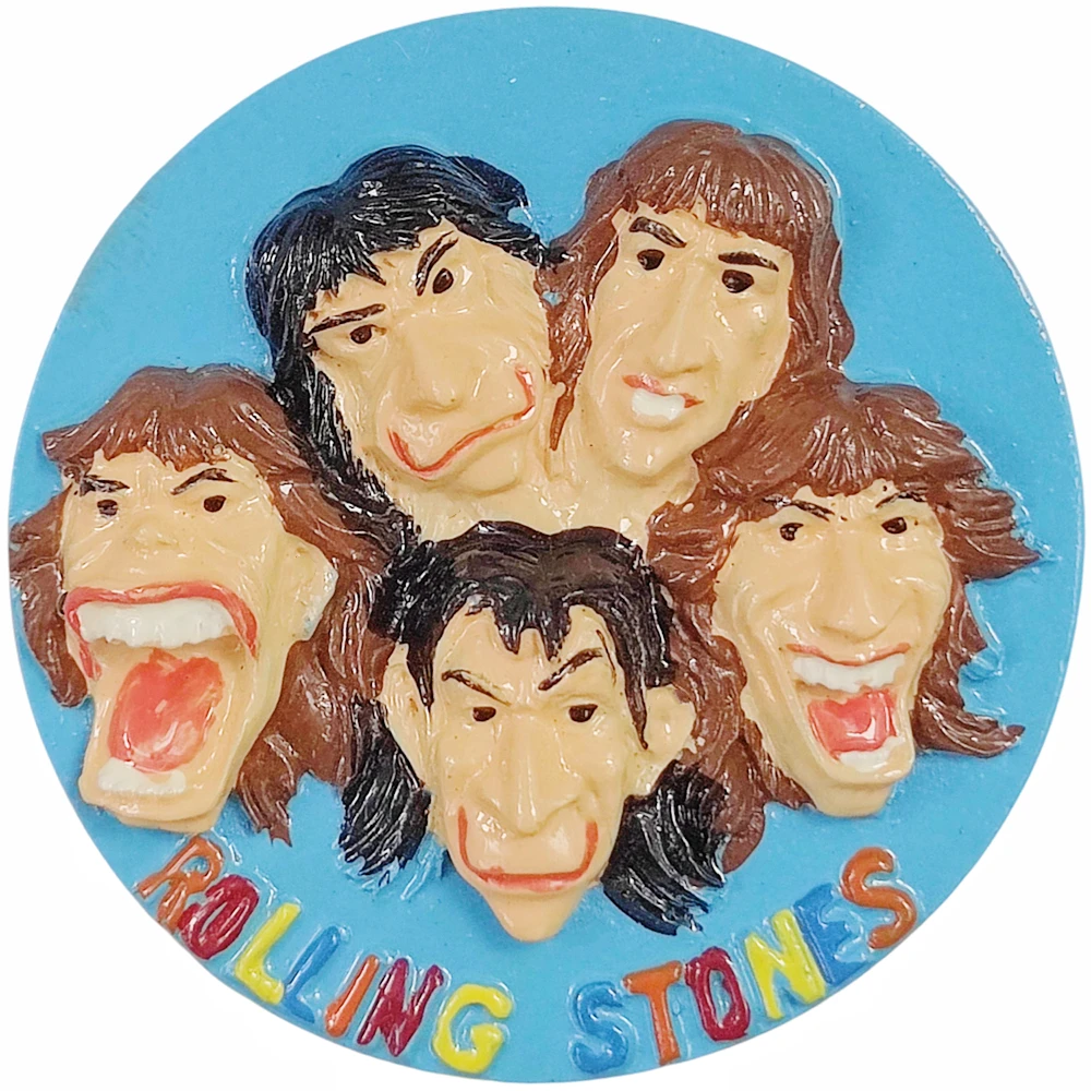 3D Rolling Stones Britain Fridge Magnet Souvenir Gift Resin Refrigerator Magnetic Sticker Collection Home Decoration