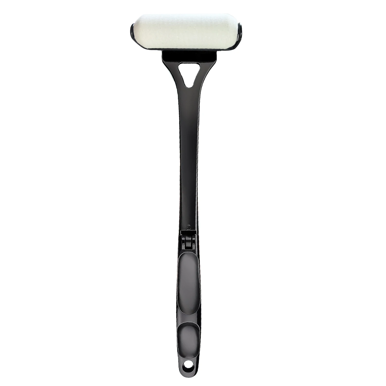 Lotion-Applikator, selbst, Sonnenschutz, Bräunungs-Rücken-Applikator-Stick, tragbar, langer Griff, faltbar, mit zwei Ersatzköpfen
