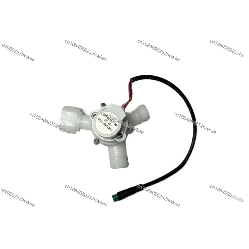 Intelligent toilet flushing distribution valve accessories, switching valve, up flushing and down flushing conversion valve