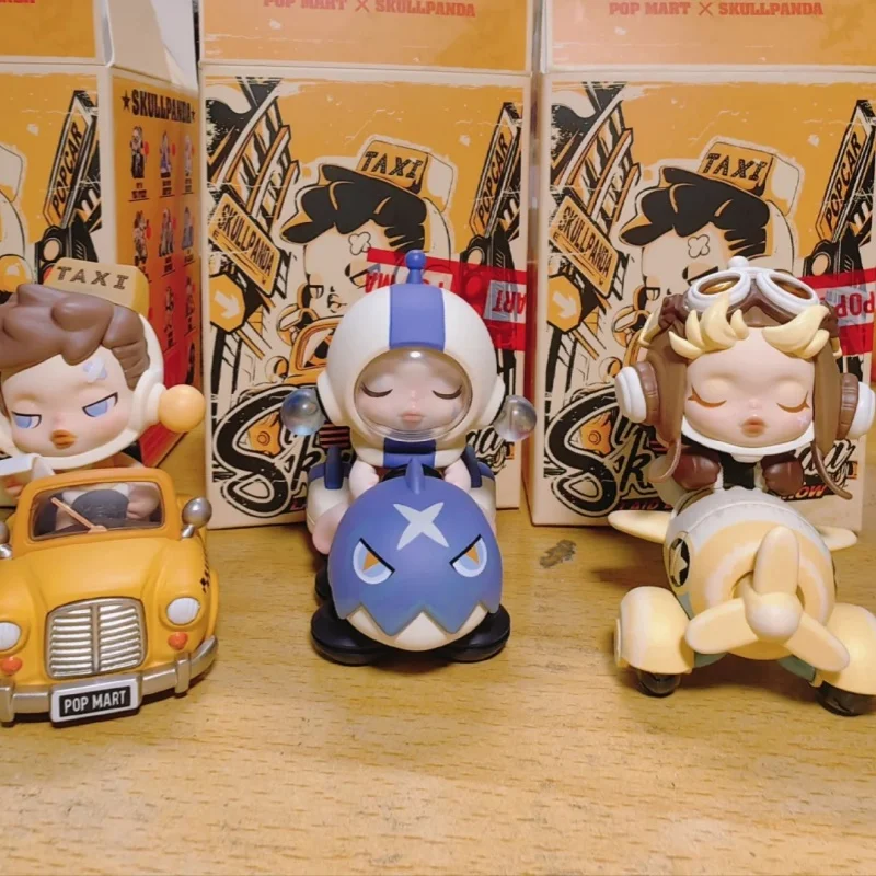 

Подлинная Skullpanda Tomorrow Morning Peak, слепая коробка, фигурки, модные игрушечные украшения, периферийные фигурки, подарки на день рождения, орнамент