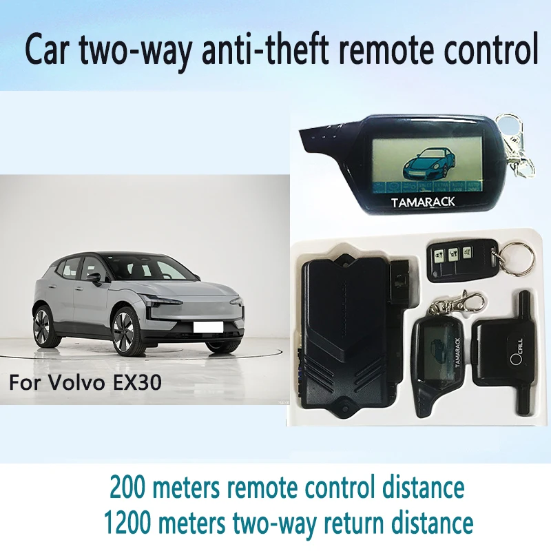 

For Volvo EX30 car Dual Anti-theft multi-function remote control automatic sensing remote control set