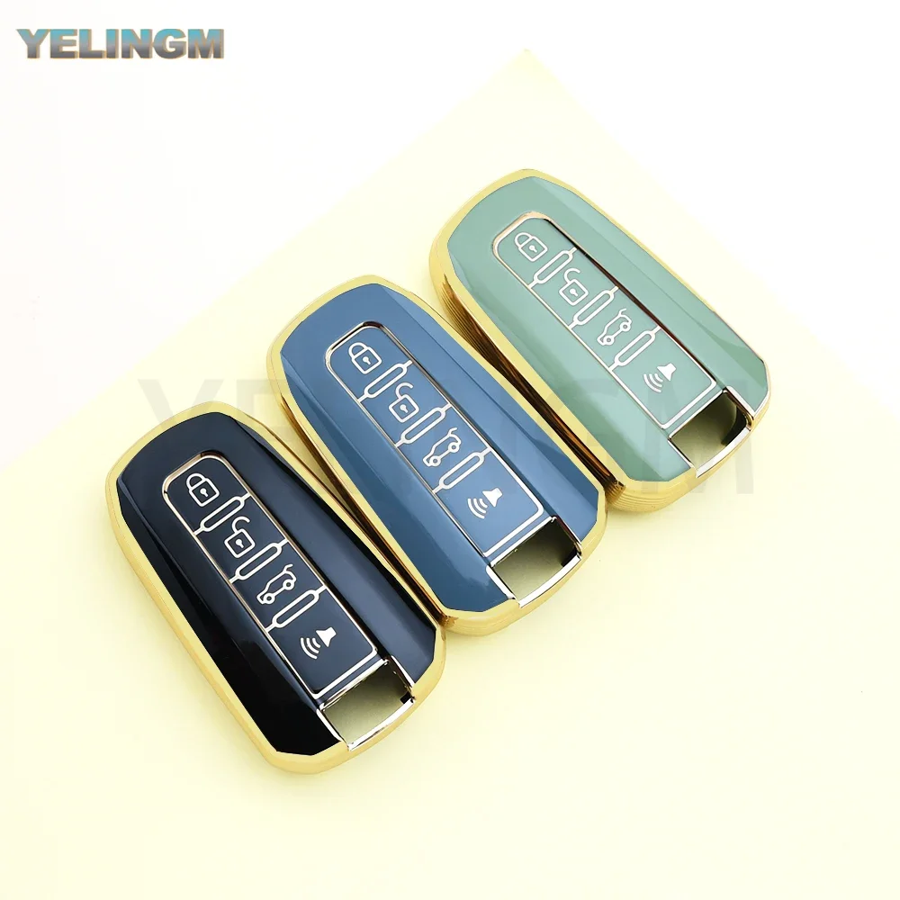 Smart Key Case Cover For Ssangyong Actyon Kyron Rodius Tivolan Ssangyong Korando C Rexton W Car Shell Fob Holder Soft TPU - view 6