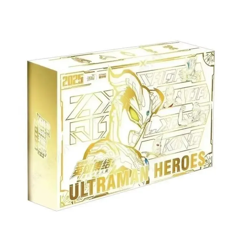 Kayou Ultraman Hero Collection Eraser Figures 2025 New Year Gift Box, Mini Eraser Figurine Collectible Playset for Children