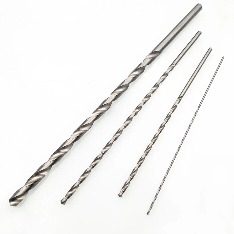 Imagem -03 - Broca de Torção de Haste Reta de Aço de Alta Velocidade Alongar Extra-longo Metal Madeira Plástico Hss 120 mm 160 mm 200 mm 250 mm 300 mm
