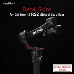 RS2 Stabilizer Gimbal Premium Decal Wrap Skin for DJI Ronin RS 2 Gimbal Gear Protector Anti-scratch Cover Film Sticker