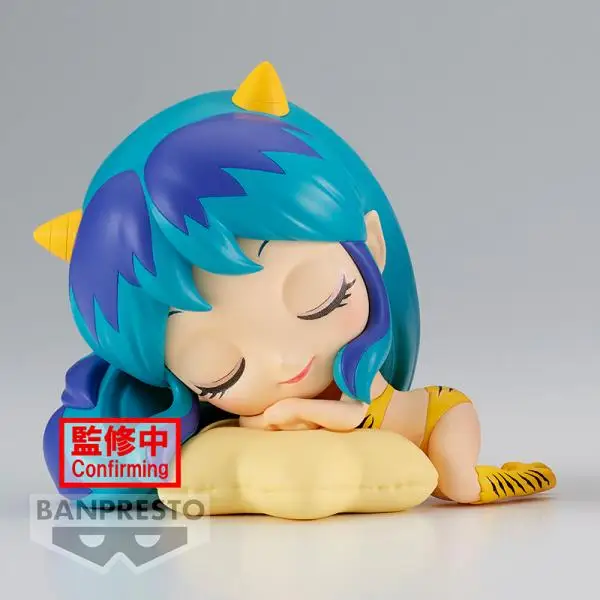 Banpresto Q Posket Sleeping Urusei Yatsura Lum 80mm Desktop Ornaments Collectible Figure Anime Action Model Toy Gift For Kid