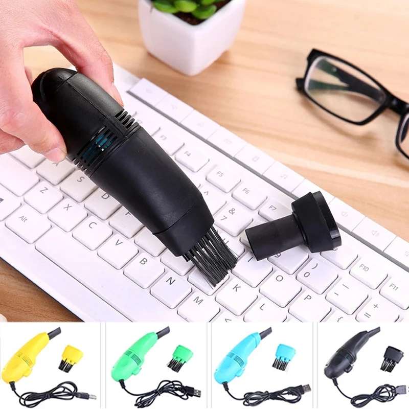 Mini Vacuum Cleaner Keyboard Cleaning Brush Laptops Shell Cleaner Dust Brush Portable Usb Handheld Vacuum Cleaner Cleaning Tools