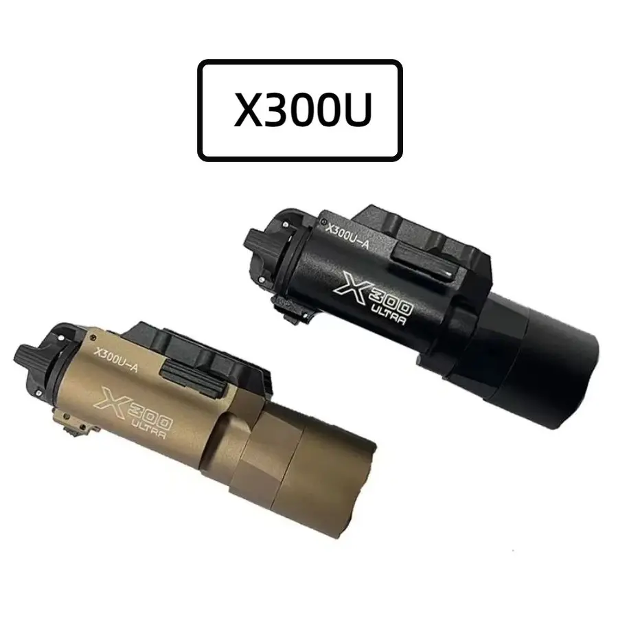 

Outdoor Tactics X300u flashlight X300U 500 lumens high performance flashlight 20mm Picatinny Rail weapon/tactical accessories