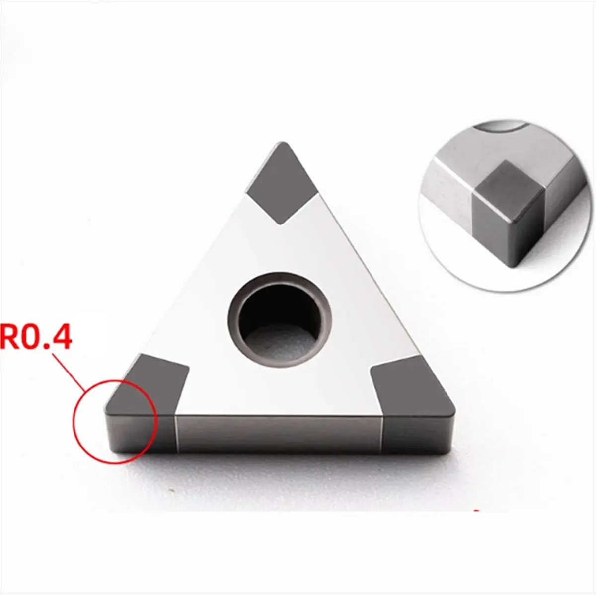 ●Cbn Insert TNMG160404 TNGA CNC Lathe Tool for Steel and Cast Iron Cutting, 1pc WNMG160408