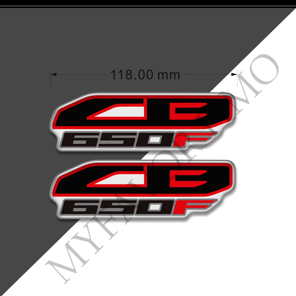 

Motorcycle Protector Tank Pad Gas Fuel Oil Kit Knee Fish Bone Emblem Logo 3D Stickers For Honda CB650F CB 650F 650 F