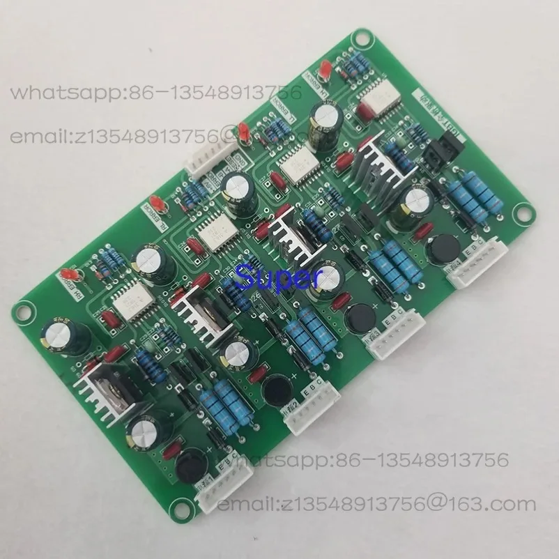 General-purpose IGBT Full H-bridge Four-channel Positive Voltage Drive Module Controlled Negative Pressure Shut-off Circuit Boar
