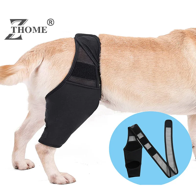 1Pc Dog Knee Pads Injury Recovery Fixed Support Brace Pet Protector Pain Relief Feet Cover Leg Joint Wrap Support Pet Recover