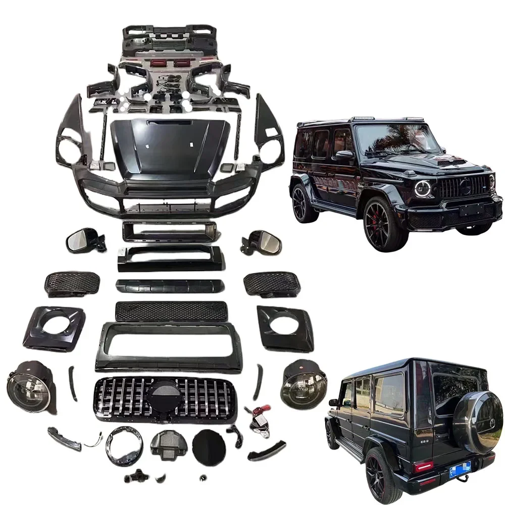 

Widebody kit For Mercedes-Benz G-Class G Wagon G500 G550 W463 2000-2018 Change to W464 For Brabu Part Accessories Body Kits