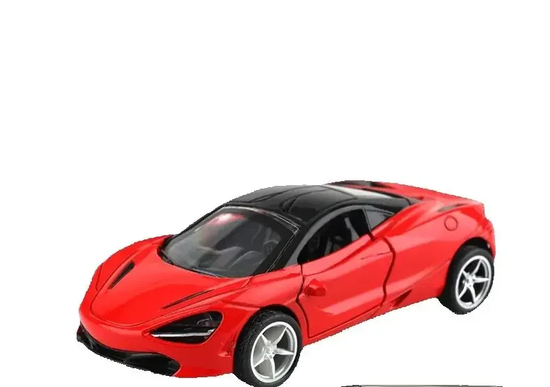 

Детская игрушечная легкосплавная модель автомобиля, реалистичная литая под давлением модель с выдвижными дверями, имитация спортивного автомобиля, модель автомобиля для детей