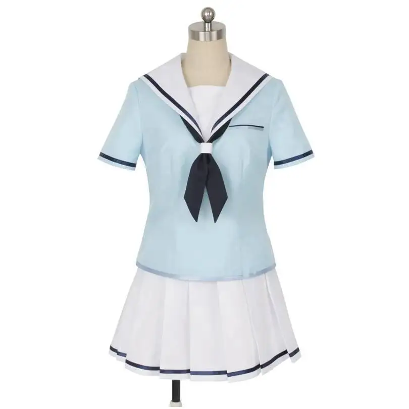 일본 애니메이션 Bang Dream! 카스미 토야마 코스프레 의상 소녀 귀여운 선원 복장 할로윈 카니발 유니폼 풀 세트 맞춤 제작