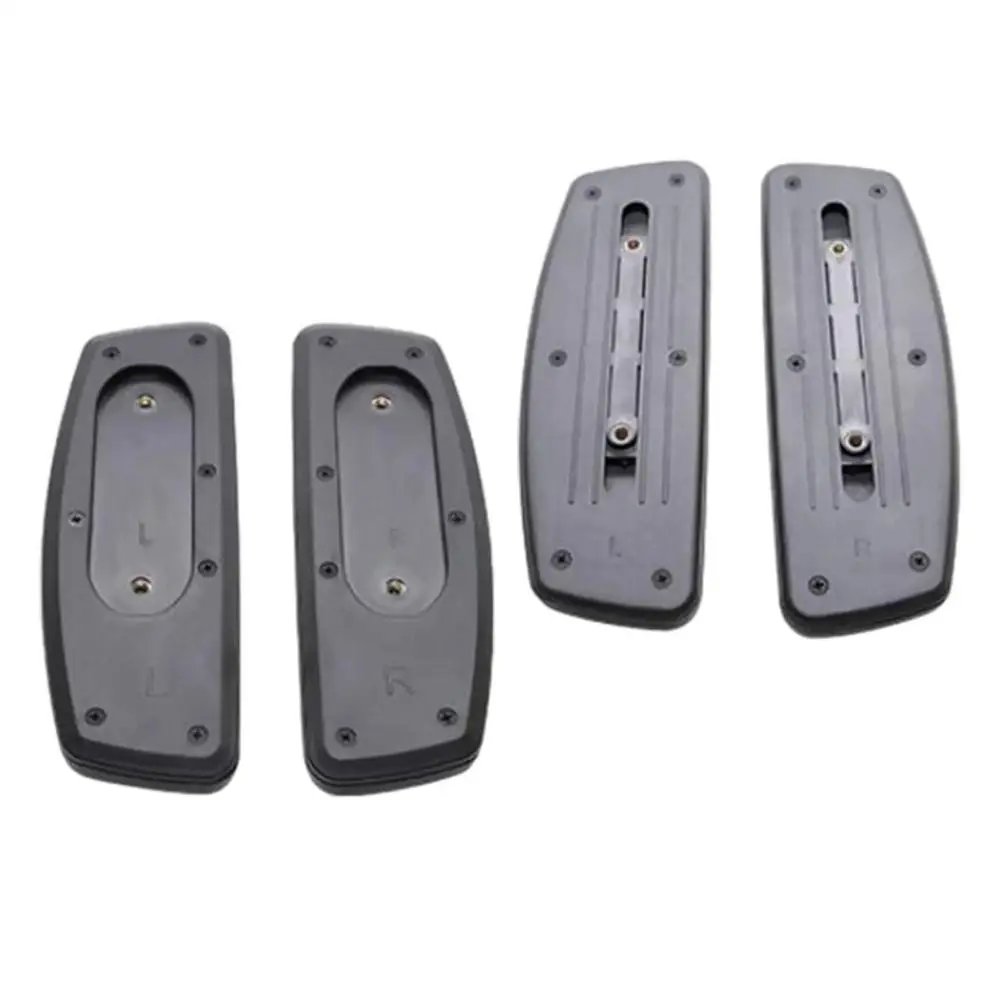 2Pcs/1Pair with Mounting Hole Office Chair Arm Pads Easy Installation Water Resistant Replacement Armrest Gaming Chair Parts