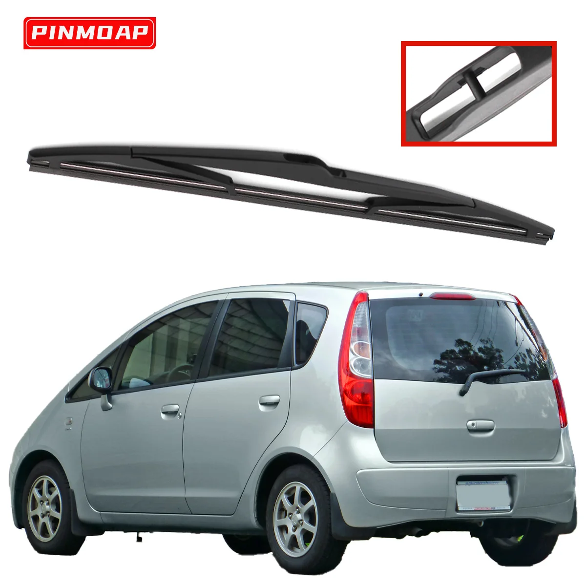 1 Stück für Mitsubishi Colt Hatchback MK6 3-Türer 2004-2012 Auto Heckscheibenwischer Wischerblätter Scheibenwischer und Zubehör
