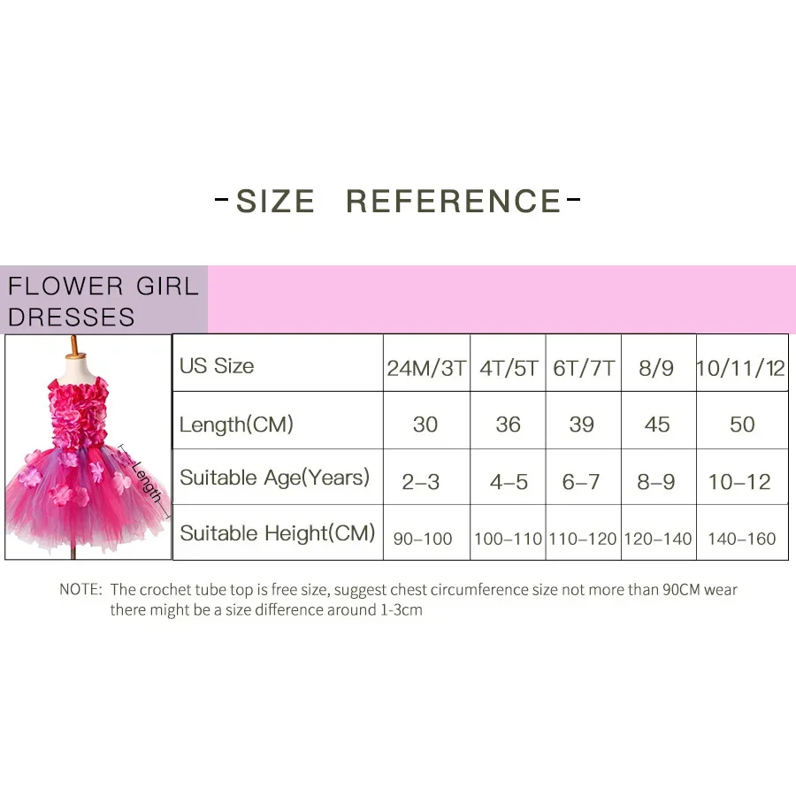 Kids Princess Dress Hydrangea Flower Tutu Dress for Girls Wedding Birthday Party Photo Petals Dress Handmade Kids Pageant Dress view 6