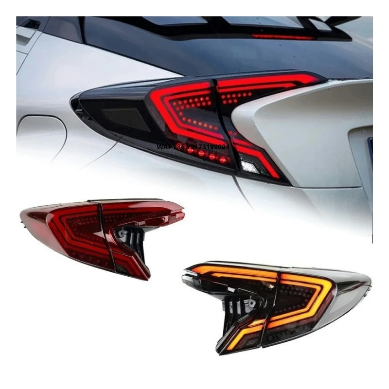 

CHR Upgrade Tail Lamp for IZOA C-HR Taillights 2018-2021 LED Rear Lamp Assembly DRL Dynamic Signal Brake Auto Accessories