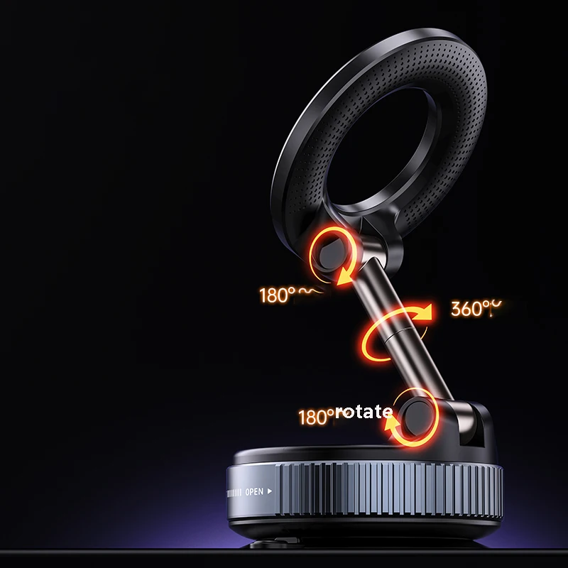 360 °   الدورية فراغ حامل هاتف السيارة المغناطيسي نموذج جديد لوحة القيادة الزجاج جبل متعدد السيناريو السيارات الملاحة الوقوف