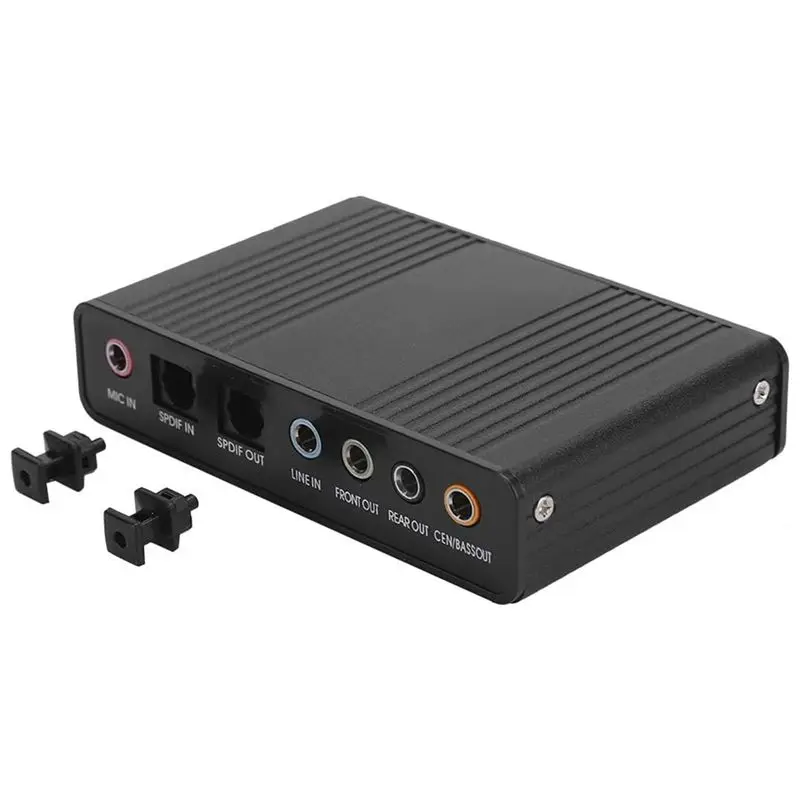 

(A96Z) External Sound Card,Digital Playback Digital Recording Mode,Computer External Sound Card Audio Adapter for Karaoke