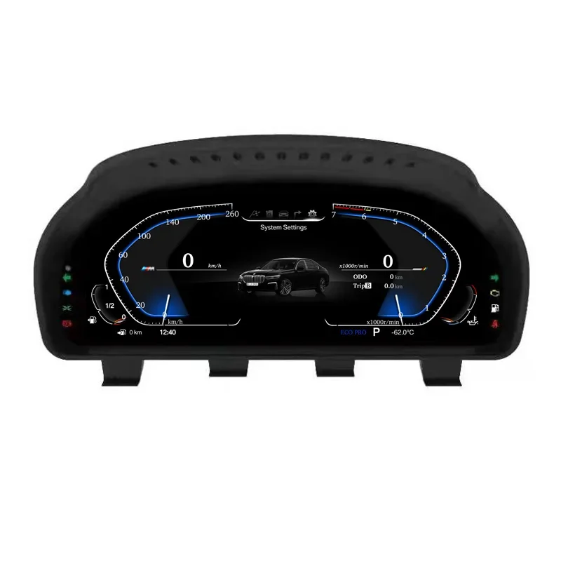 

Linux System LCD Speed Meter Instrument Display for BMW X5 F15 X6 F16 Digital Cluster Plug and Play