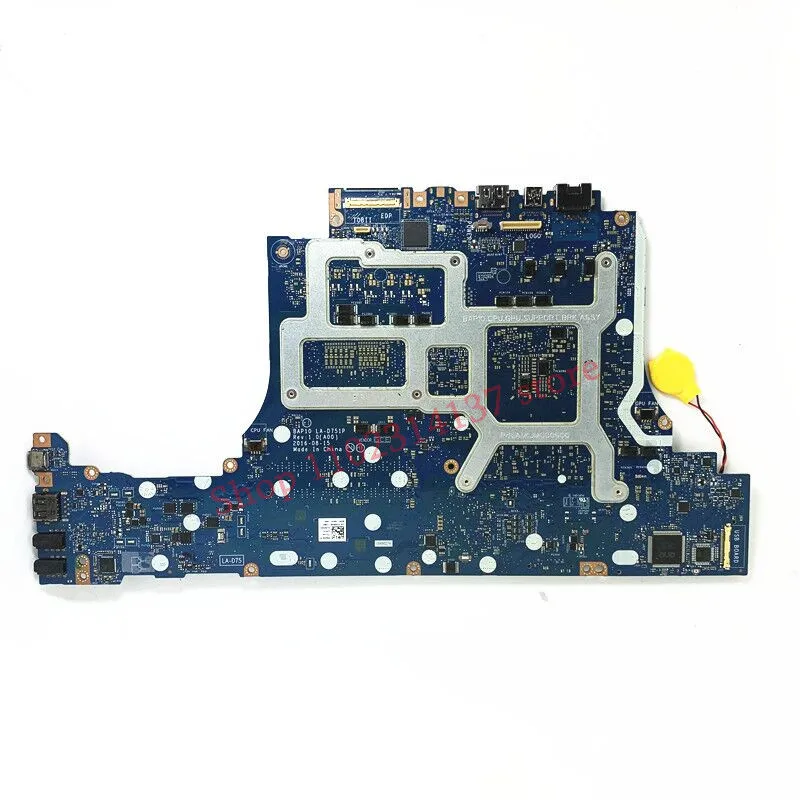 DELL 15 R3 17 R4 CN-0VWNM2 0VWNM2 VWNM2 함께 SR2FQ I7-6700HQ CPU 메인 LA-D751P 노트북 마더 보드 N17E-G2-A1 100%