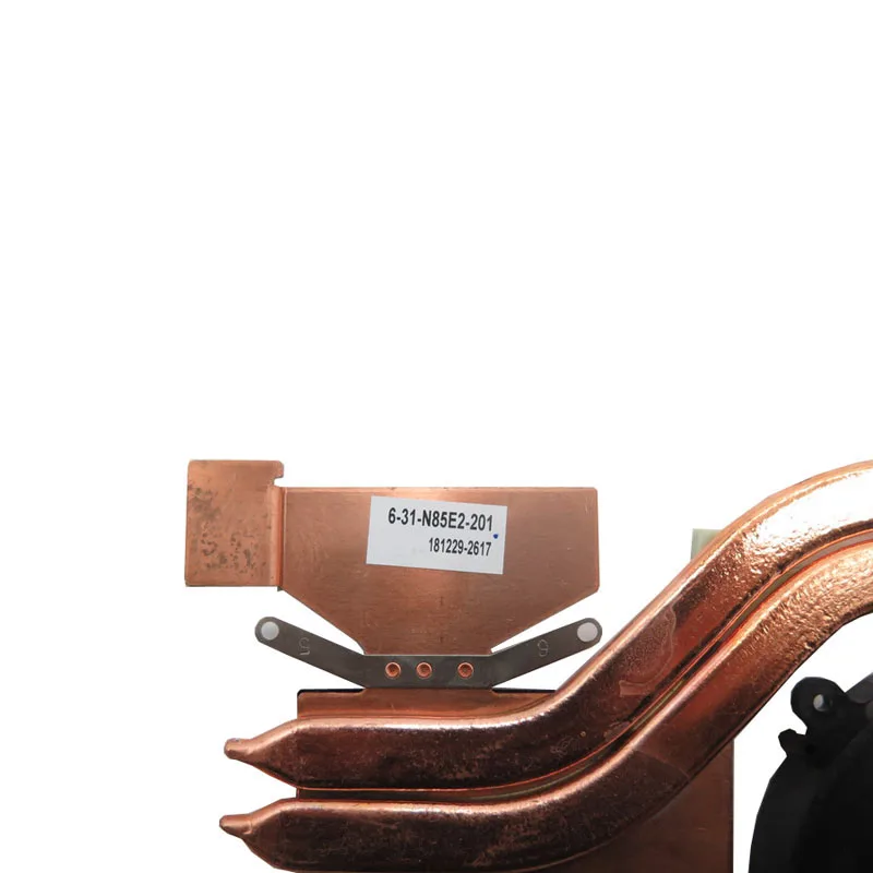 Imagem -02 - Gpu Cpu Fan & Dissipador de Calor para Clevo 4pin N850ep N857ep 631-n85e2101 6-31-n85e2201 6-31-n87pn6a1 6-31-n87pn-6b1 Dfb601205m20t-fklw