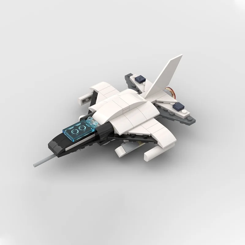 99 قطعة MOC F مقاتلة الخالق 3 1ed نموذج اللبنات البناء هدايا عيد الميلاد تجميع DIY بها بنفسك فكرة الطوب الاطفال لعبة عيد ميلاد #6