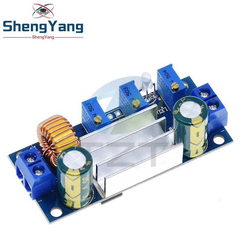 Automatic Protection! 5A Max DC-DC XL4015 Step Down Buck Power Supply Module Adjustable CC/CV Lithium Charge Board for Arduino image 4