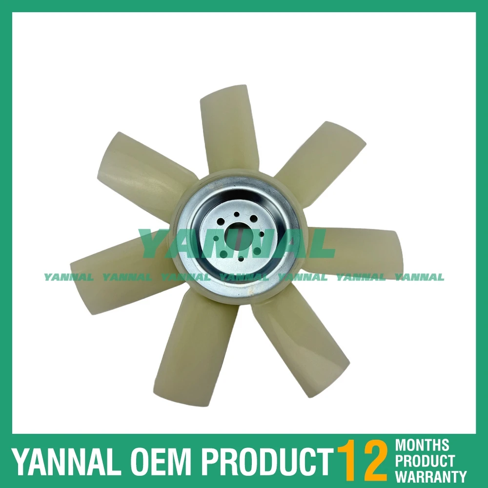 Fan Blade 600-625-0415 600-625-0410 voor Komatsu 3D95 motoronderdelen
