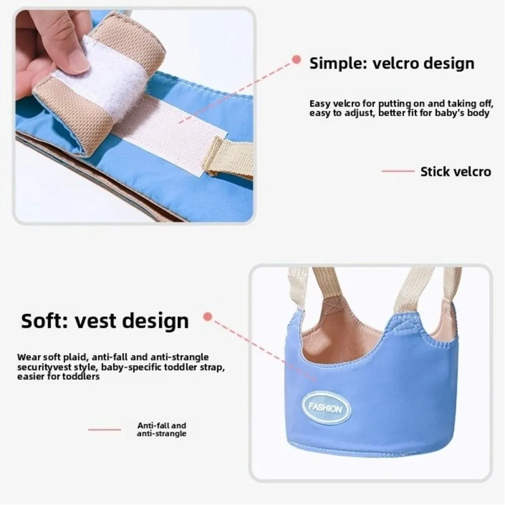 

Handheld Helper Toddler Walking Harness Adjustable Breathable Walker Walking Protective Toddler Walking Protective Harness Belt