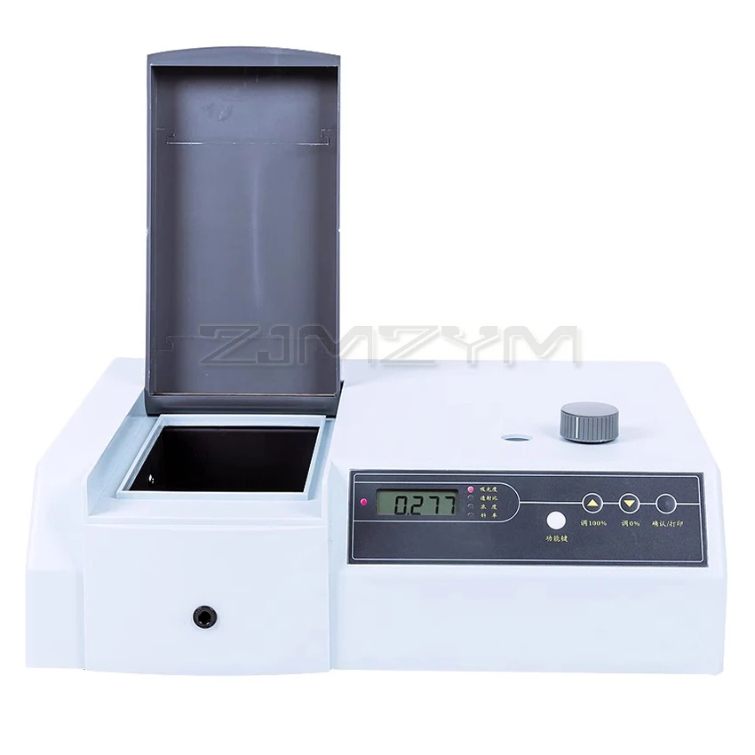 721 Visible Spectrometer Wavelength 340-1000nm Spectral Bandwidth 4nm Distance Laboratory Visible Spectrophotometer Equipment