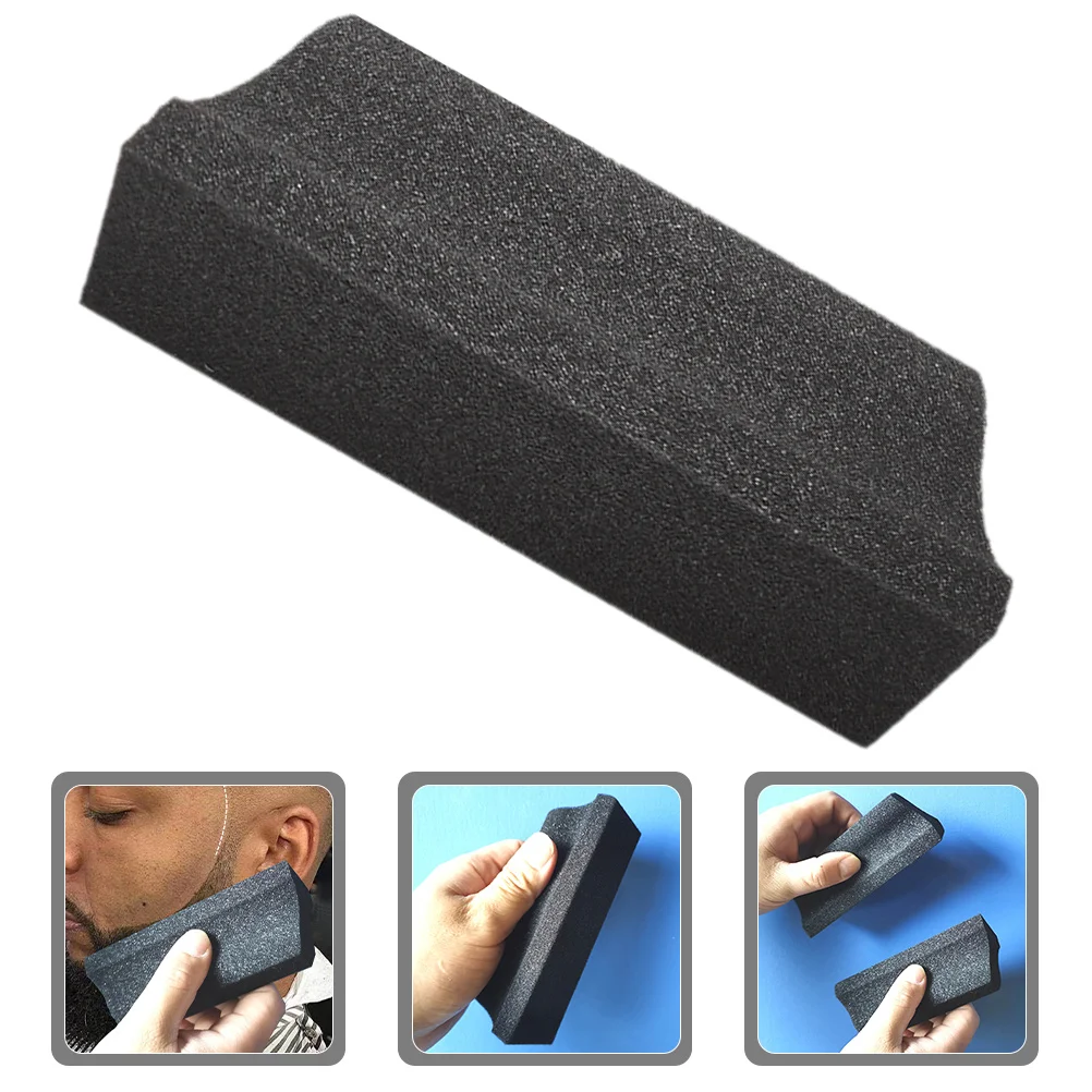 

4 Pcs Beard Trim Sponge Brush Catcher Tool Cleaning Tools Sponges Hard Grooming Man