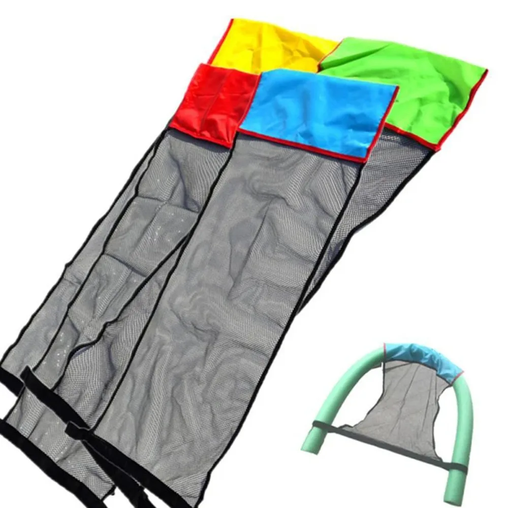 New Foldable Floating Water Hammock Polyester Fibre Floating rods are not included Floating Bed Lightweight Pool mat