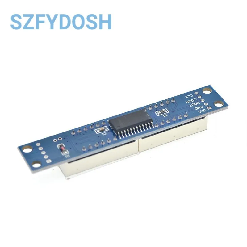 Módulo de pantalla LED de 8 dígitos MAX7219 Soporte de pantalla LED Control de puerto IO serie 3 de 8 bits en cascada