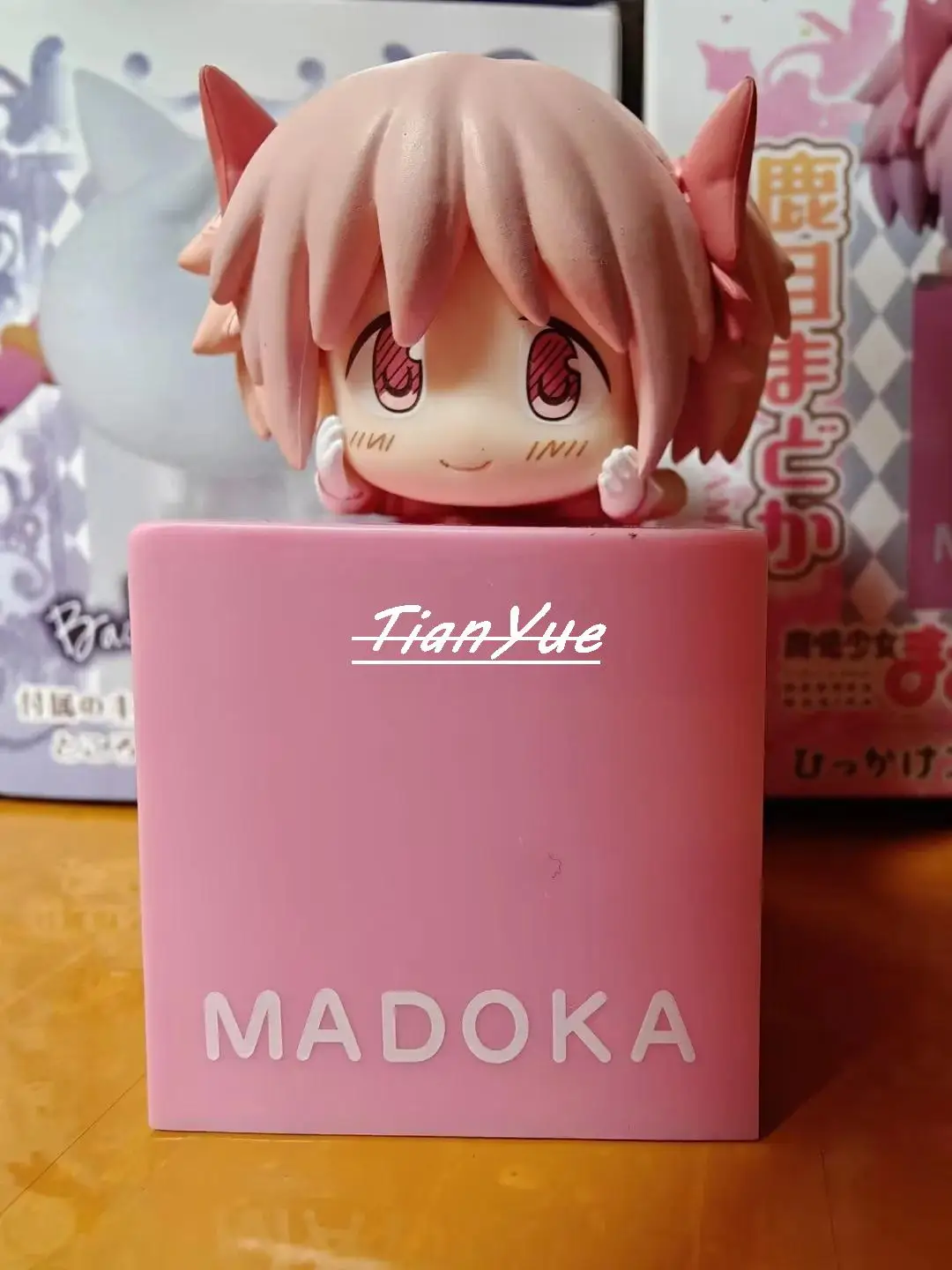 Anime New Puella Magi Madoka Magica nesoberi Madoka Kaname Homura Kyubey figure Doll Children Christmas Birthday Gift Toy 9cm