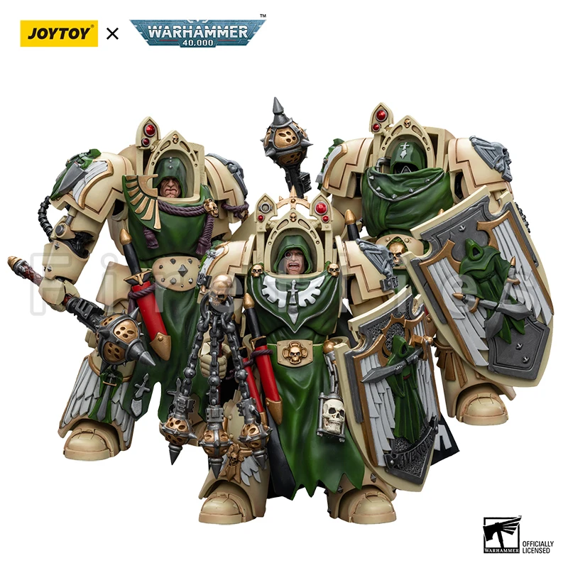 JOYTOY-figura DE ACCIÓN DE 40K, modelo de Anime de Dark Angels, Deathwing Knight, 1/18