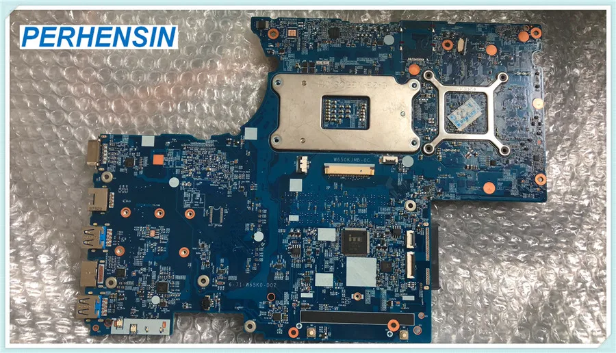 

For CLEVO k670d K660D CW65S04 W650D K650D DC-KG81S1M Laptop MOTHERBOARD 6-71-W65K0-D02 GTX1050 100% WORK PERFECTLY