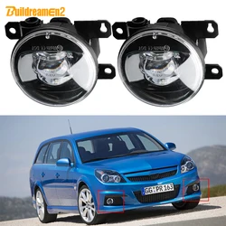 2 Pieces 30W 8000LM Car Driver + Passenger LED Fog Light Assembly H11 12V For Vauxhall Opel Vectra C OPC CRX 2005 2006 2007 2008