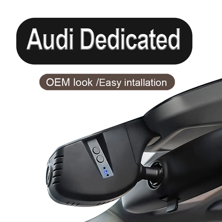 OEM Type Hidden Wifi GPS Optional 4K Front Dash Cam For Audi A2L A3 A4L A5 A6L A7 A8 Q2L Q5 Q5L Q7 RS3 S3 S5 S7 TT