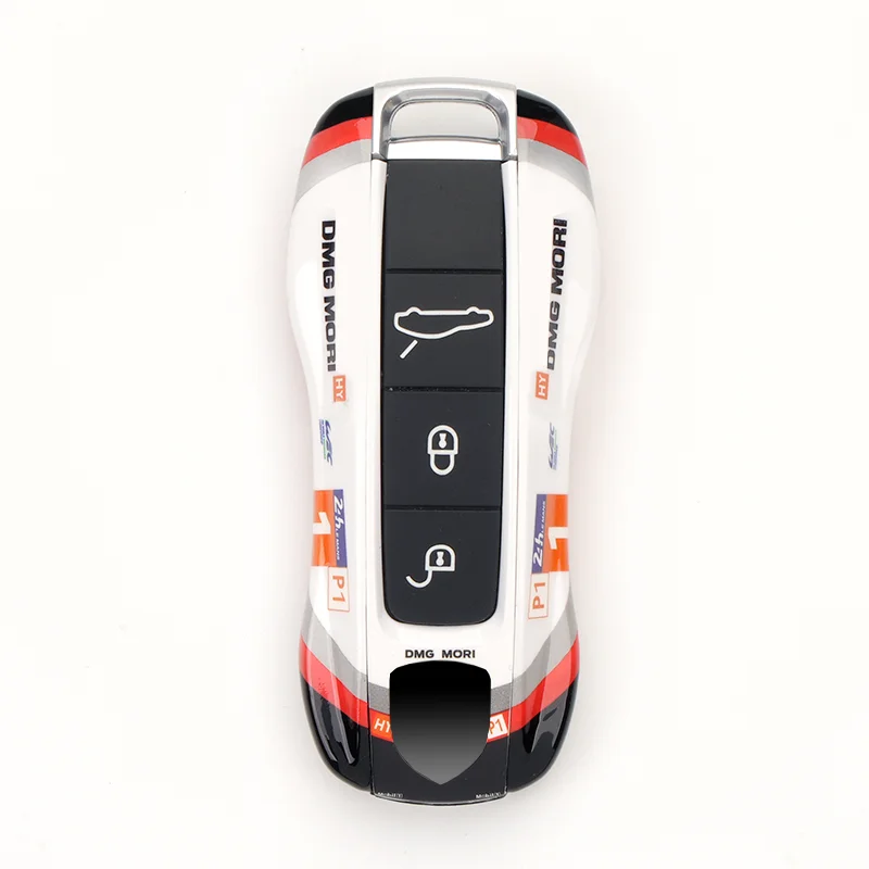 For Porsche Cayenne Macan Panamera Car Smart Remote Key Case Fob Covers Set Shell Auto Key Sport Modification Accessories