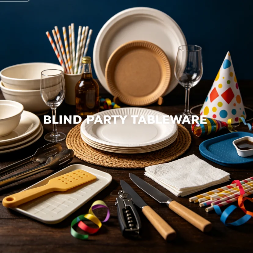 Unrevealed Table Decor Blind Box, Mystery Assortment of Household Dining Supplies, Nice Pick for Home Renovation and Table Style Update.
