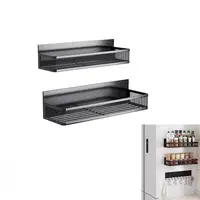 Estante magnético de metal para nevera u horno