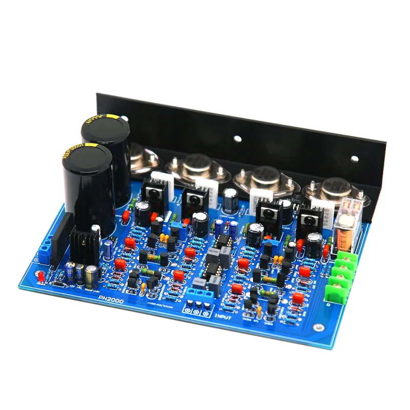 Placa amplificadora de potencia de sonido Hifi Clase AB para Audio DIY MJ15024G MJ15025G transistores sellados en oro módulo amplificador Clase A pura