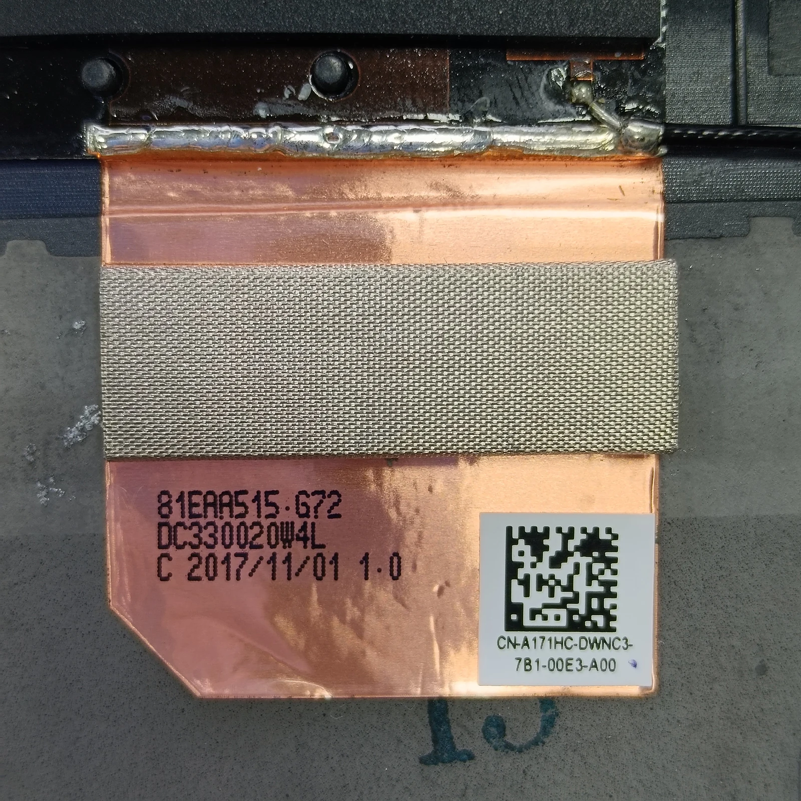 Laptop-LCD-Rückseite für DELL Latitude 7390, E7390, LCD-Rückseite mit Antennenbildschirm, Kabel, Scharniere 0JD0F2