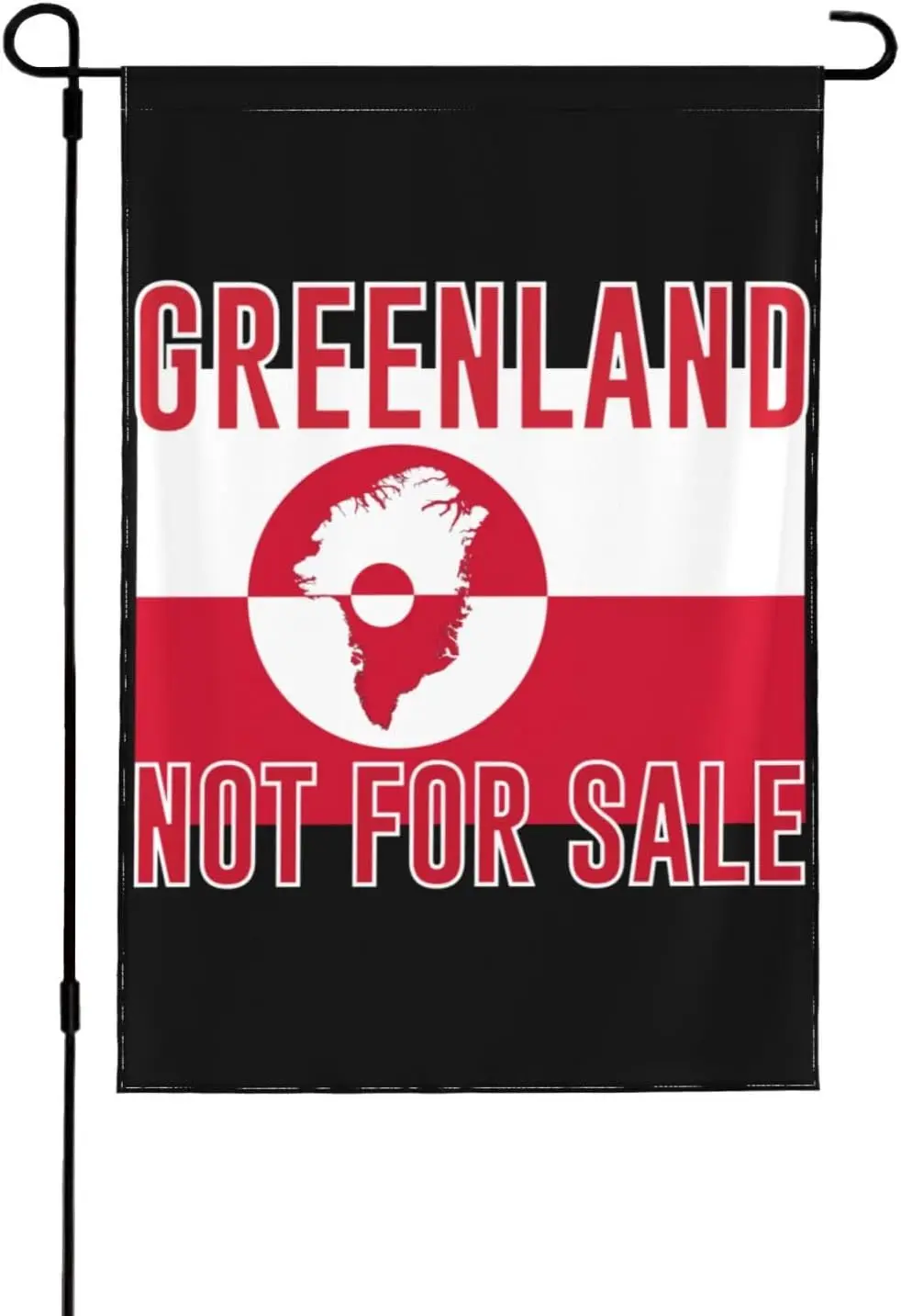 Cutehat Greenland Is Not For Sale Garden Flag 12x18 I Love Greenland Is Not For Sale Yard Sign House Flag No Flagstand LLO L uui