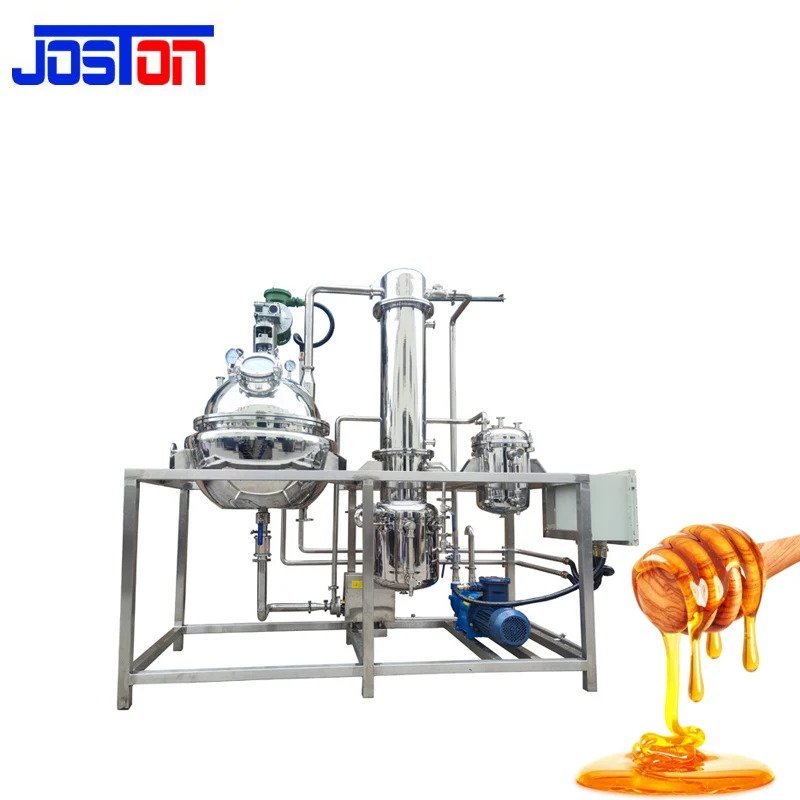 50L 100L Pilot Scale Scraped Evaporator for R&D and Small Batch Production for Natural Products Concentration