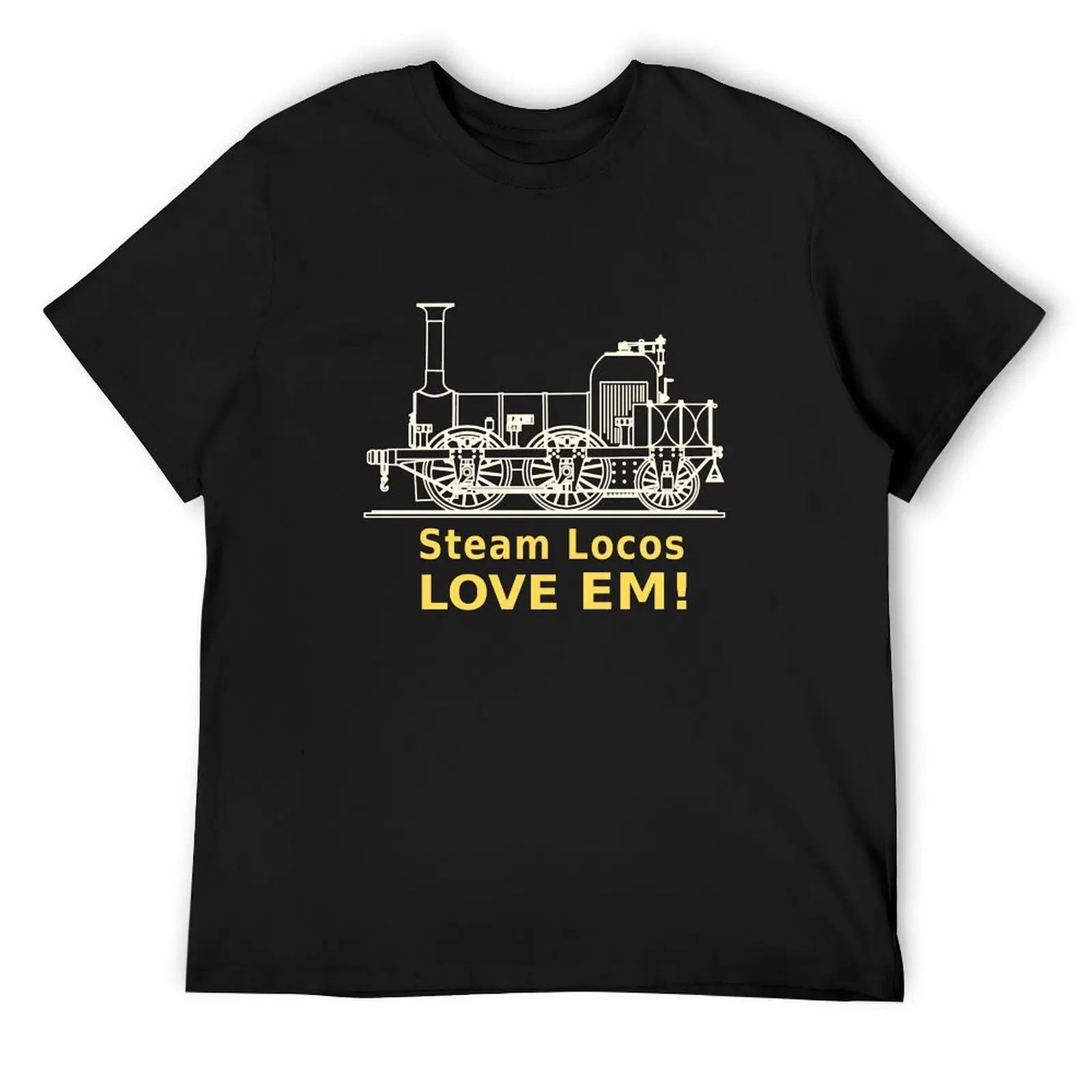

Lion Locomotive - Love Steam Locos - Steam Engine T-Shirt man clothes vintage clothing for men